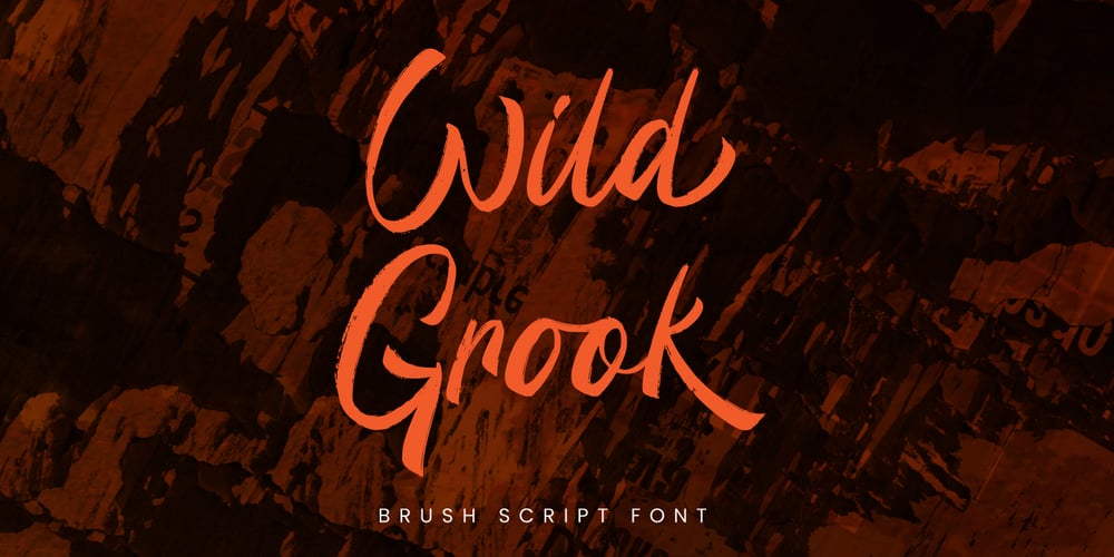 Wild Grook font