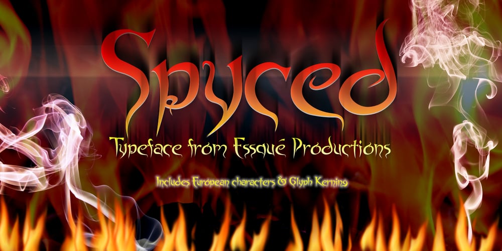 Spyced font