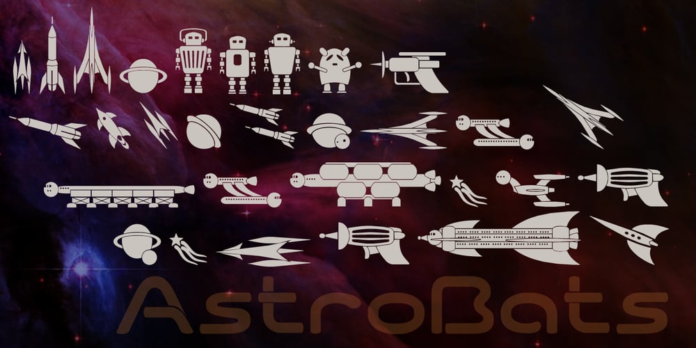 Astro Bats font