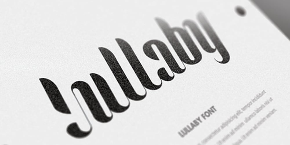 Lullaby font