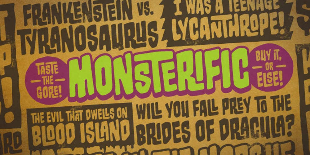 Monsterific BB font