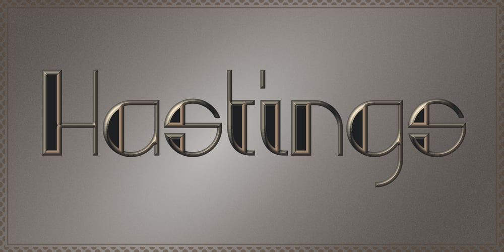 Hastings font