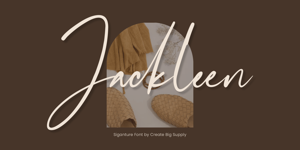 Jackleen font