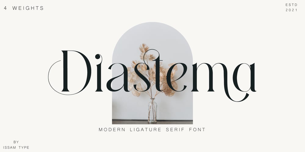 Diastema font