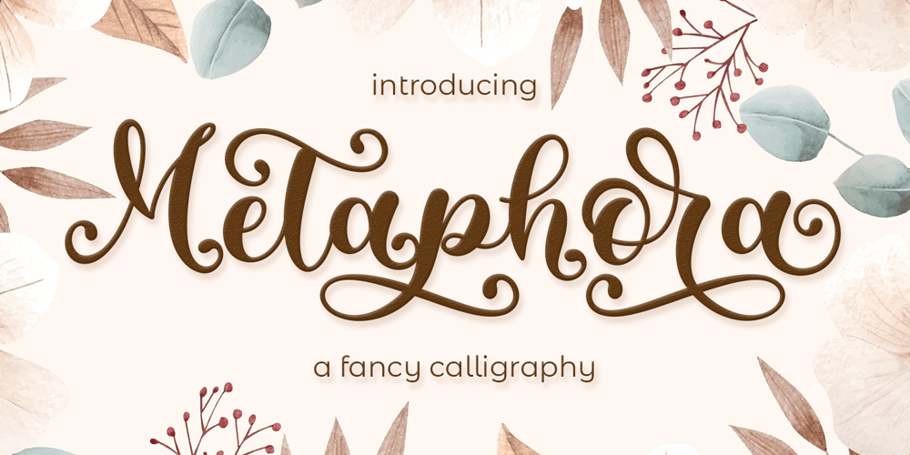 Metaphora font