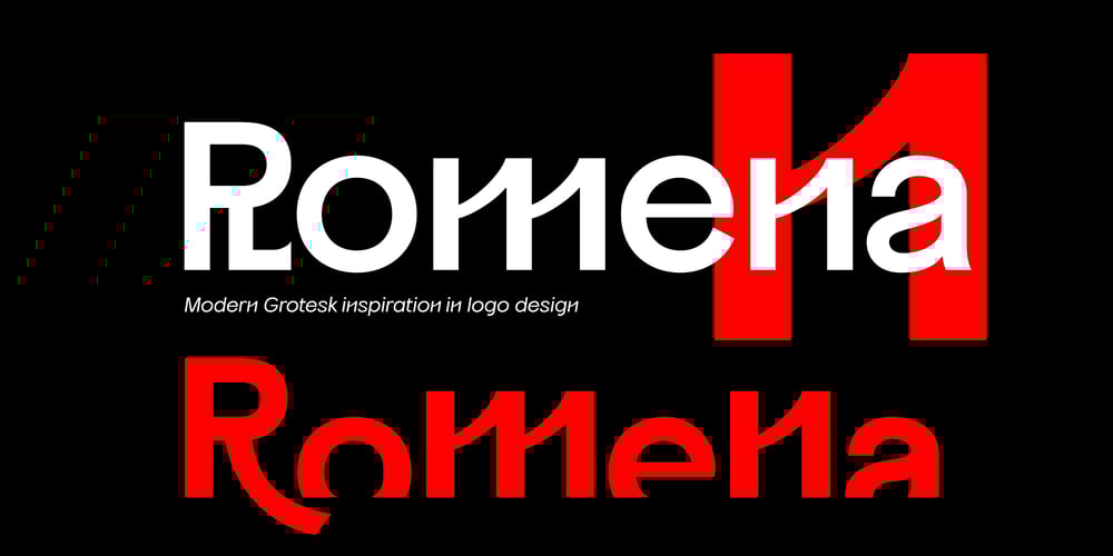 Romena font
