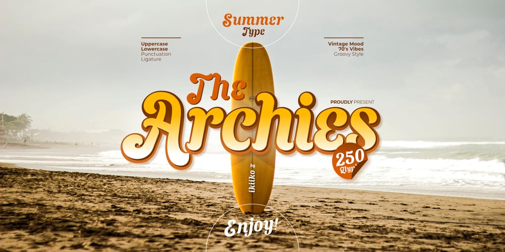 The Archies Typeface font
