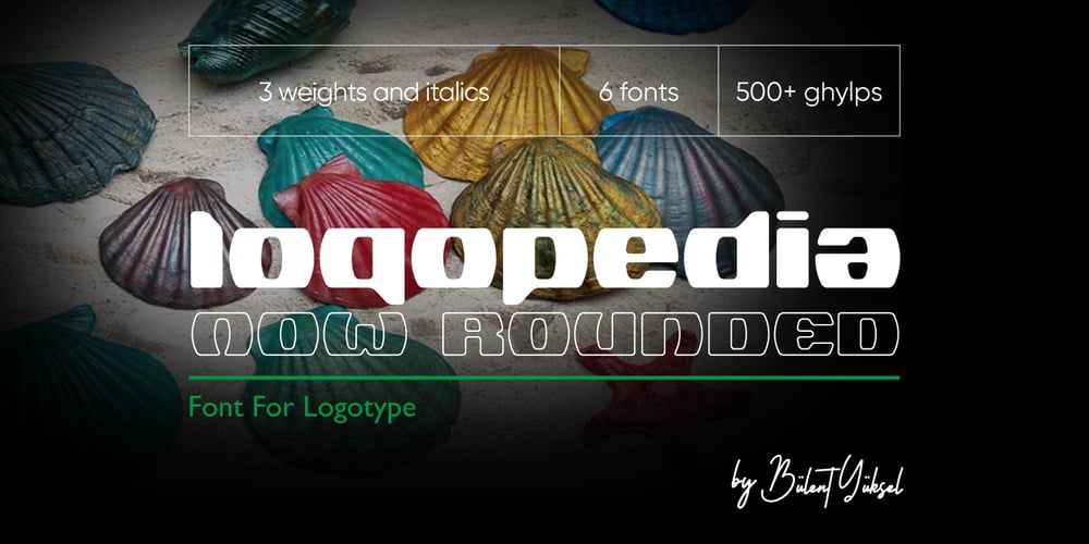 Logopedia Now Rounded font