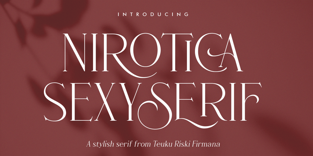 Nirotica font