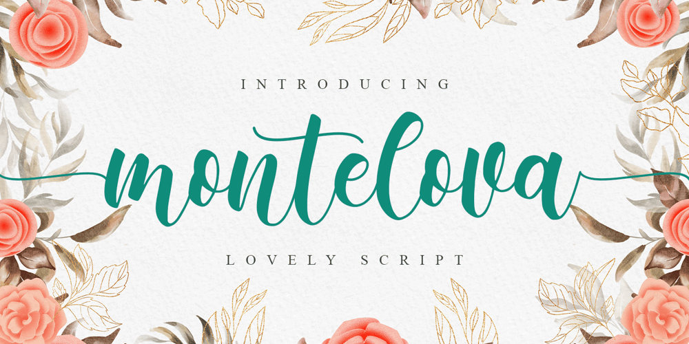 Montelova font