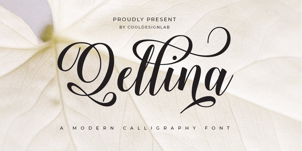 Qellina font