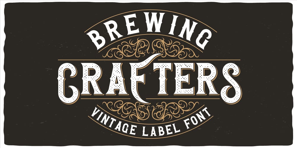 Brewing Crafters font