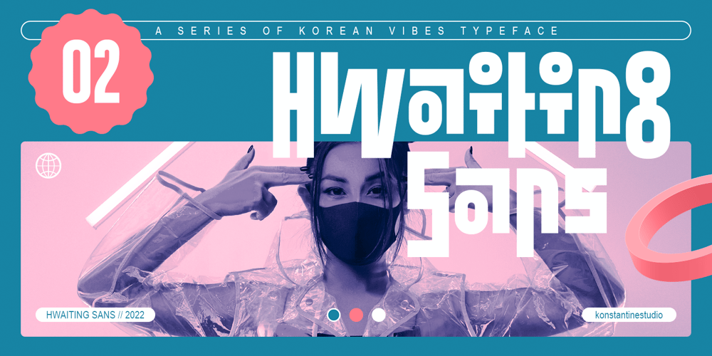 Hwaiting Sans font