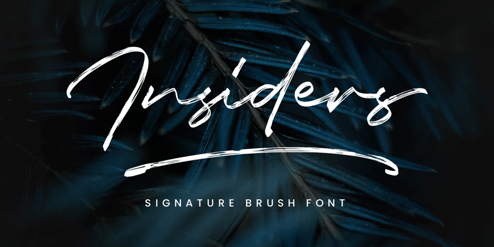 Insiders font