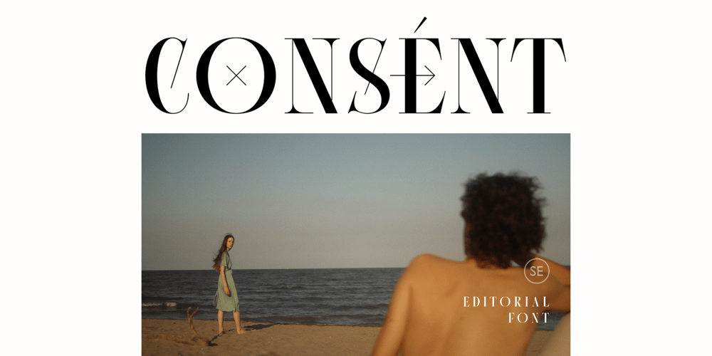 Consent font