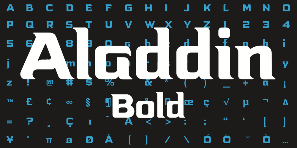 Aladdin font
