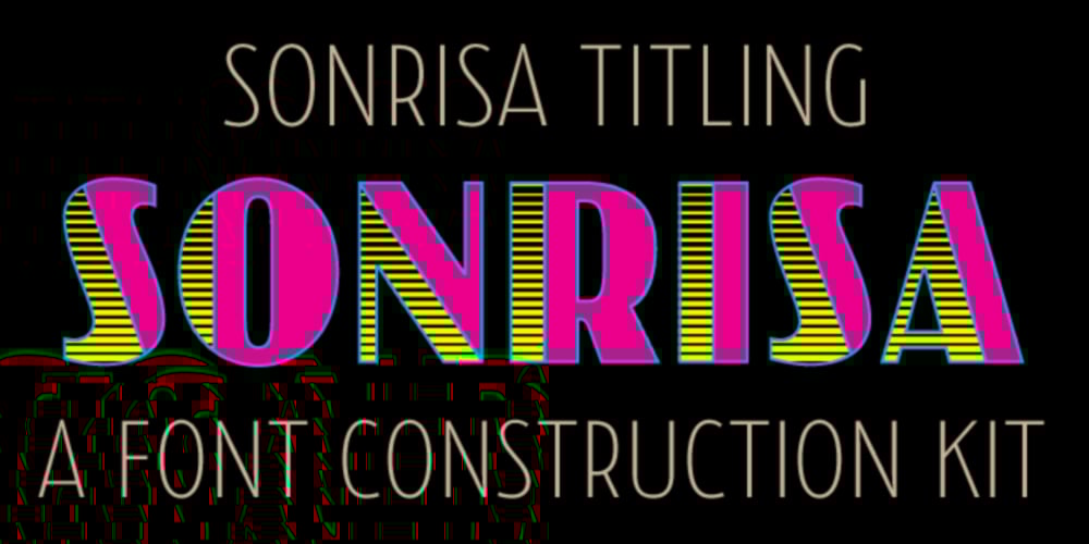 Sonrisa font