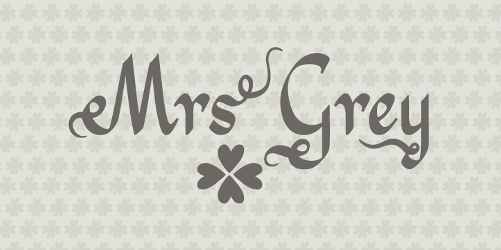 Mrs Grey font