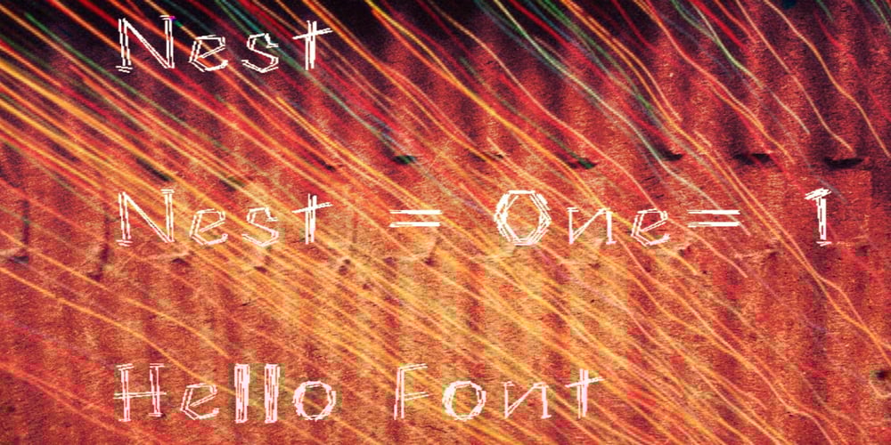 Nest font