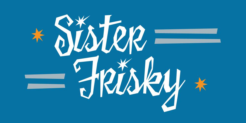 Sister Frisky font
