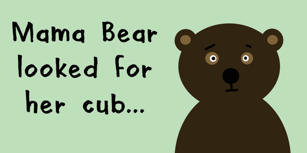 Mama Bear font
