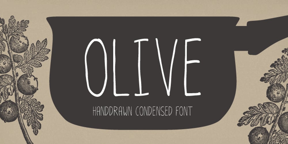 Olive font