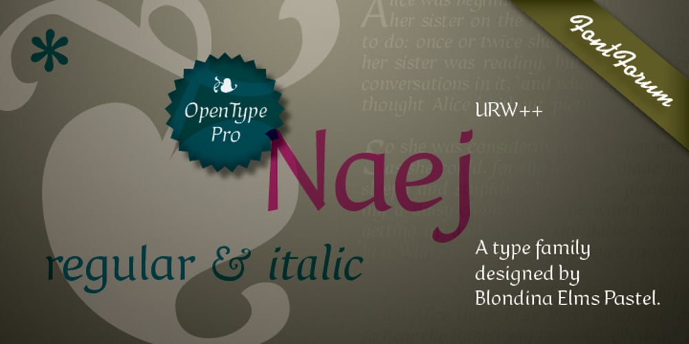 Naej font