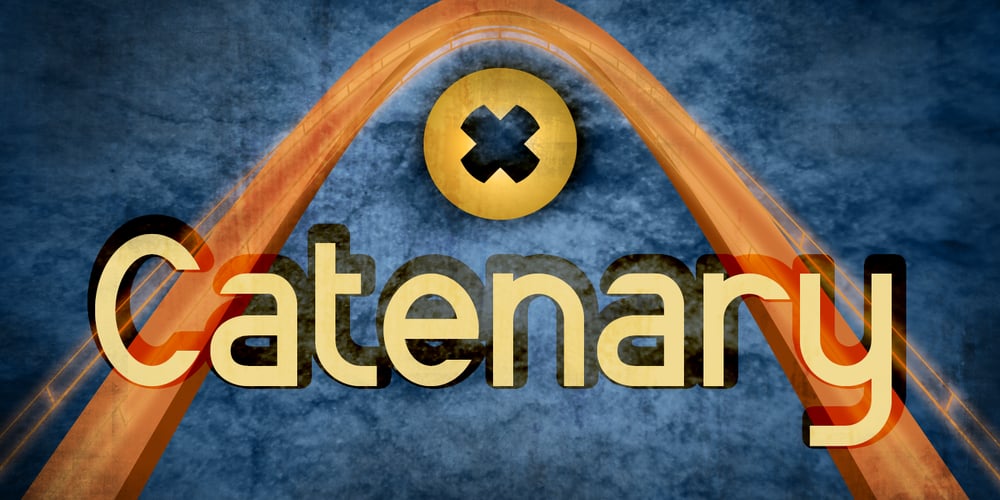 Catenary font