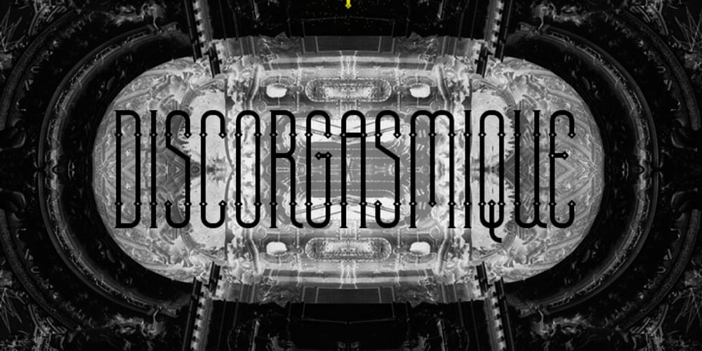 Discorgasmique font
