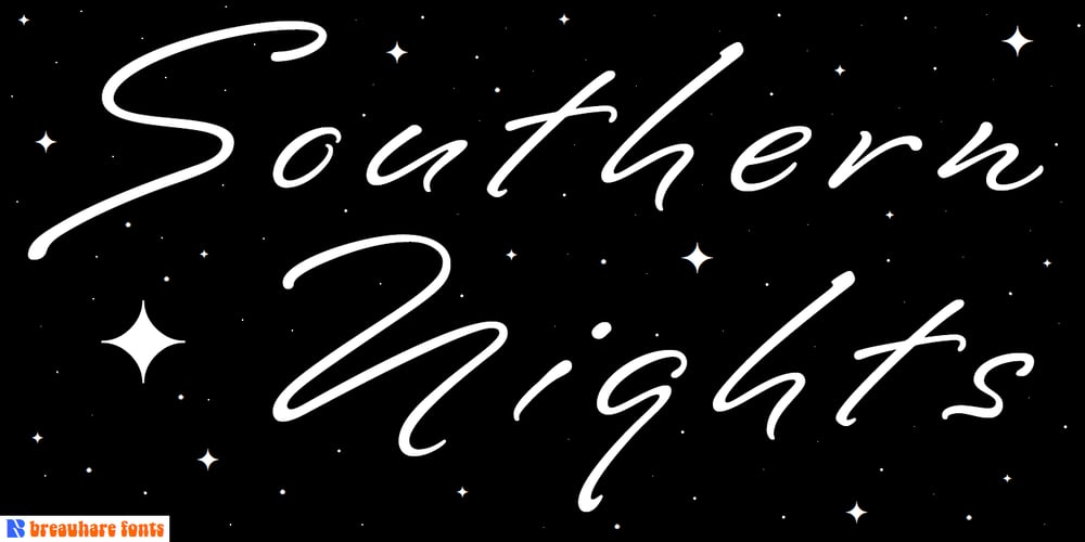 Southern Nights font