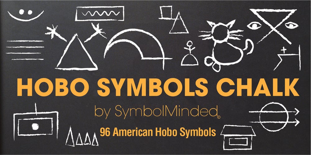 Hobo Symbols Chaulk font