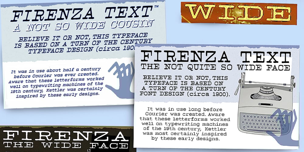 Firenza Text font