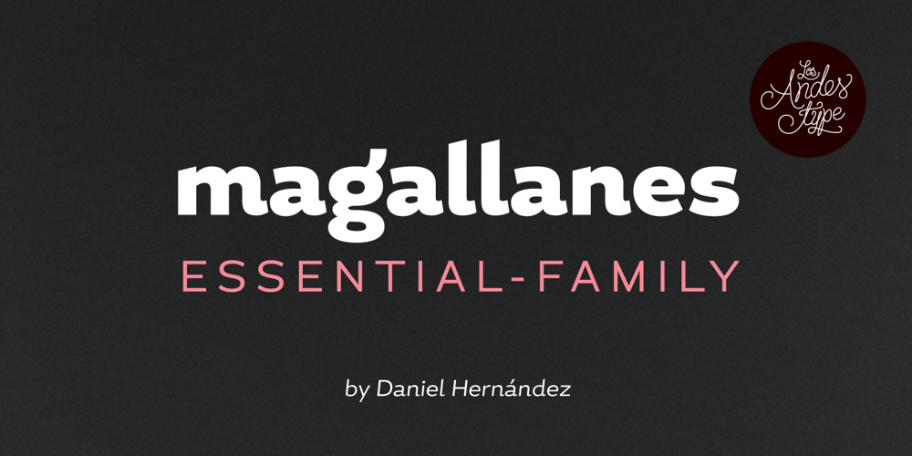 Magallanes Essential font