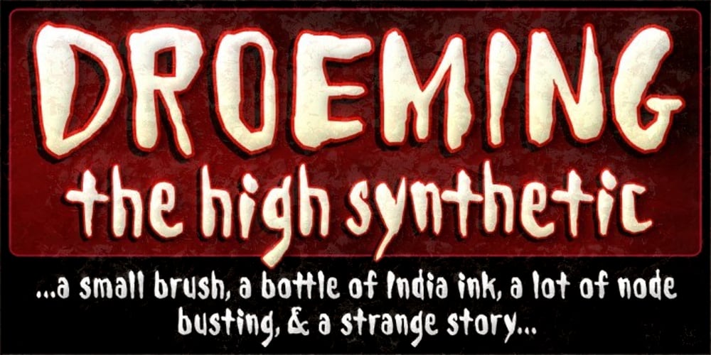 Droeming font