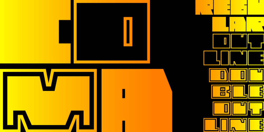 Coma font
