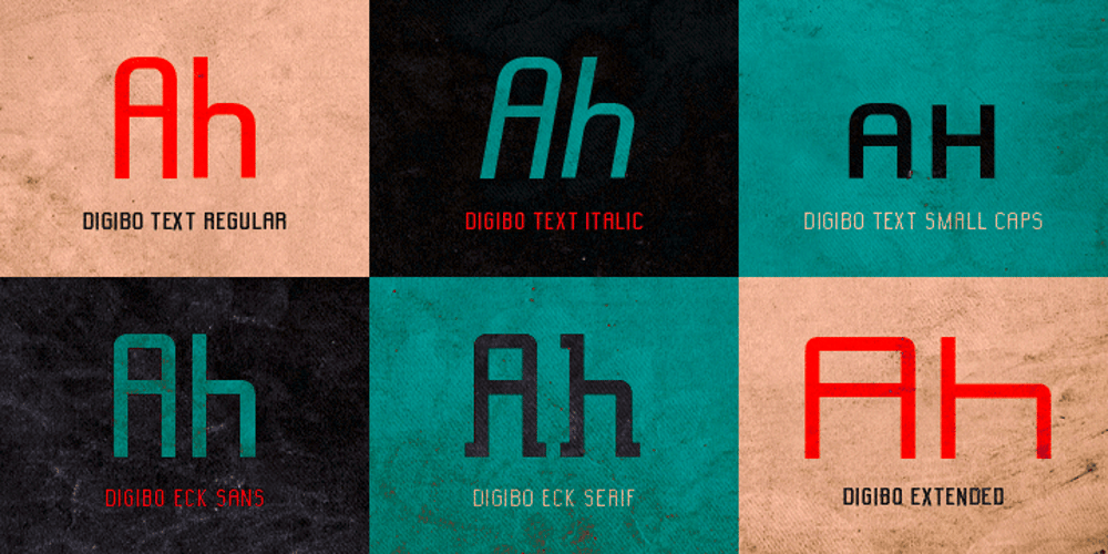DigiBo font