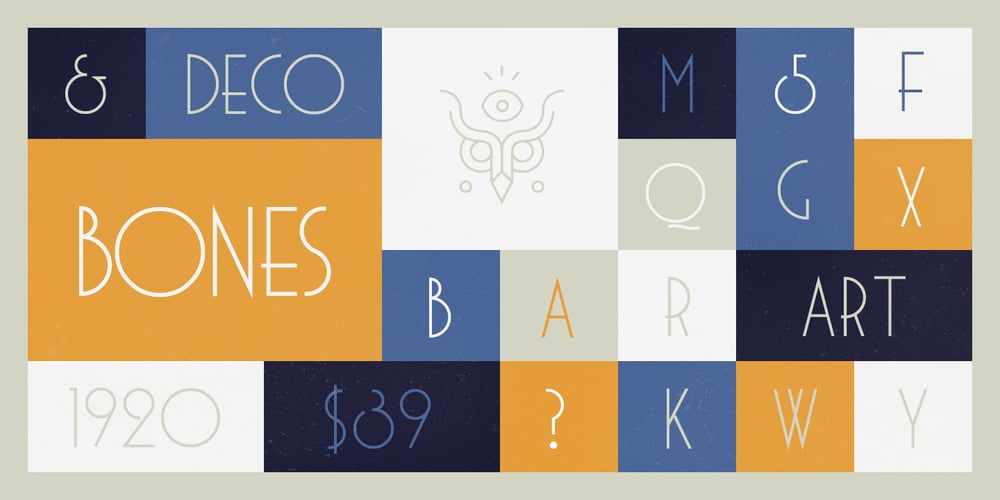 Bones font