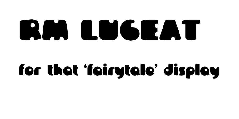RM Luceat font