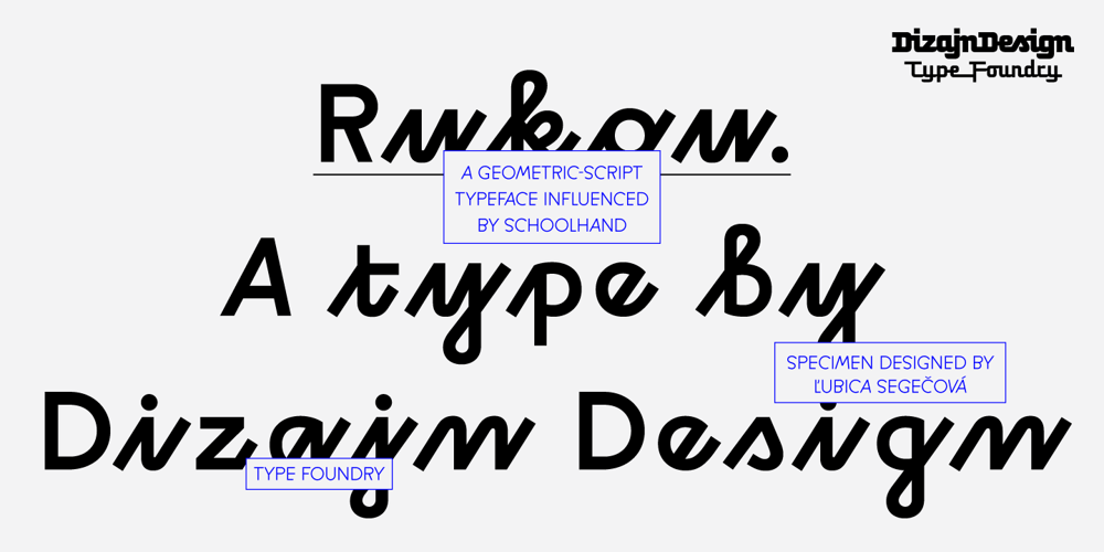 Rukou font