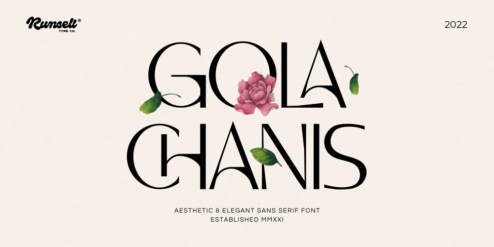 Gola Chanis font