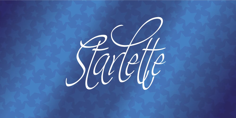 Starlette font