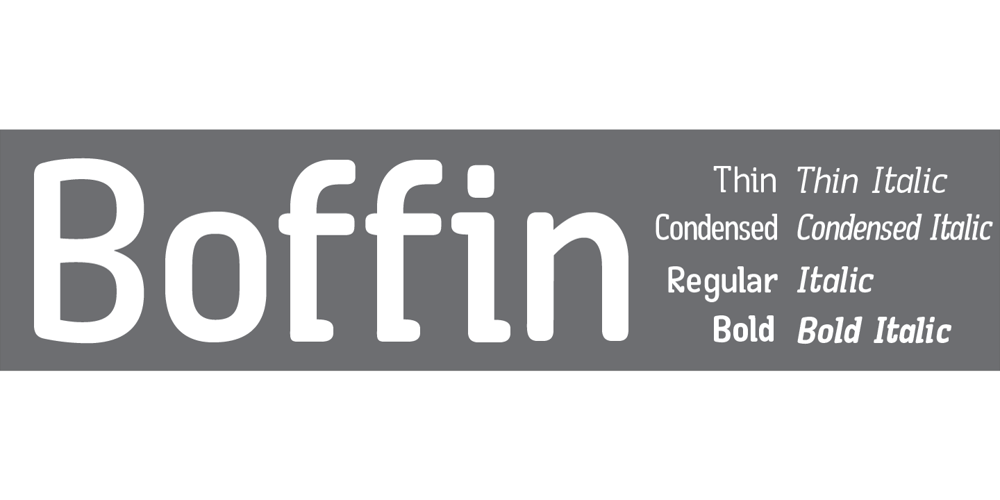 Boffin font