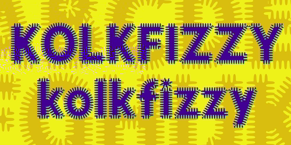 KolkFizzy font