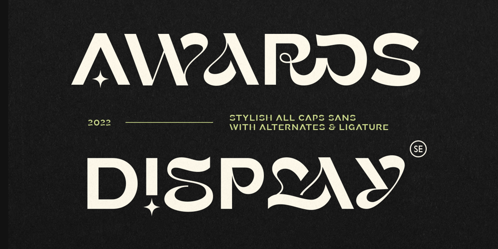Awards font