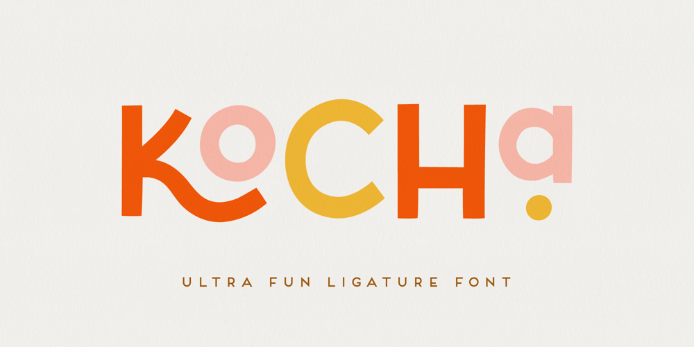 Kocha font