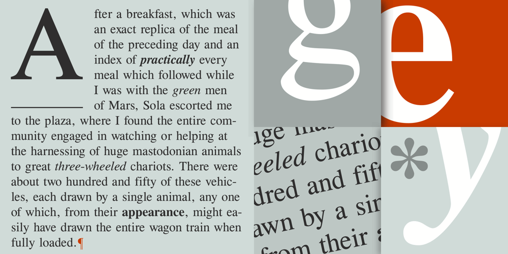 CG Times font