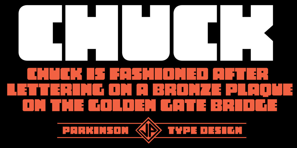 Chuck font