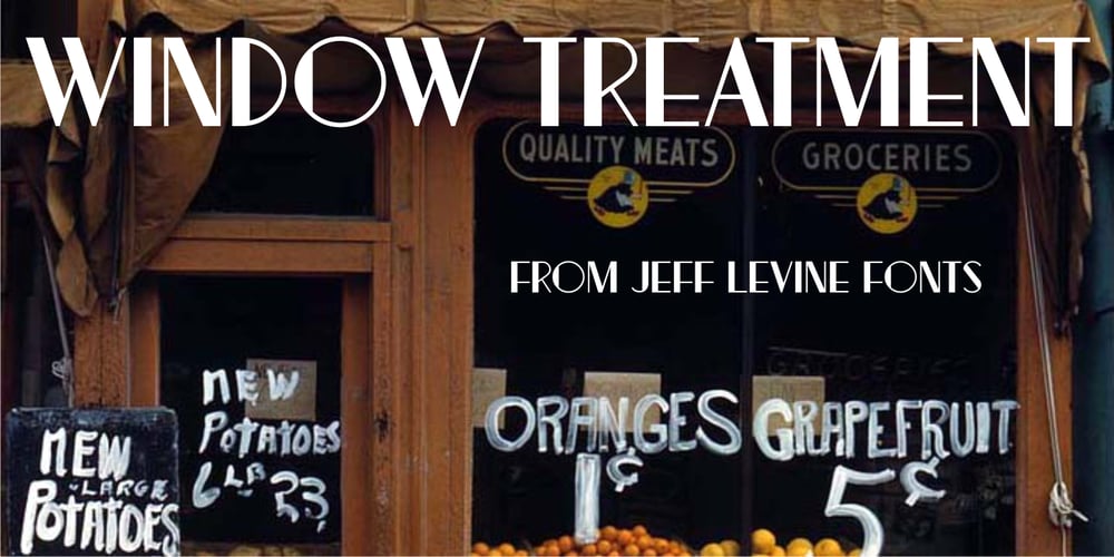 Window Treatment JNL font