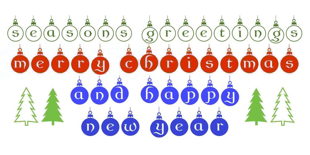 Seasons Greetings font
