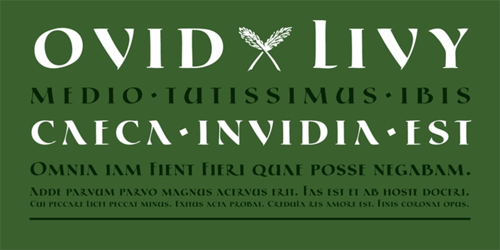 Cal Square Capitals font